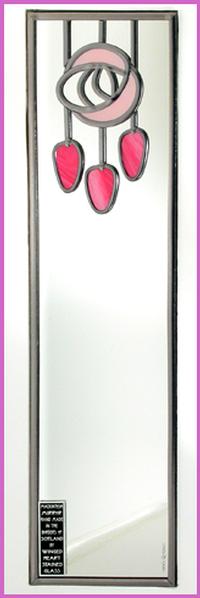 Single Mirror Rose & Dewdrops in Pale Pink